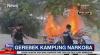 Polisi Grebek Lokasi Tempat Bermain Judi dan Pesta Narkoba di Medan