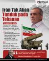Infogafis Presiden Pezeshkian: Iran Tak Akan Tunduk pada Tekanan Luar!