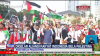 Massa Gelar Aksi Bela Palestina di Kawasan Patung Kuda Monas
