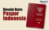 Infografis Desain Baru Paspor Indonesia Bernuansa Merah Putih