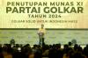 Penampilan Presiden Jokowi Pakai Kemeja Full Kuning, Gabung Partai Golkar? - Bagian 1