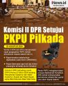 Infografis Komisi II DPR Setujui PKPU Pilkada