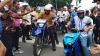 Bobby-Surya Daftar ke KPU Sumut Diantar Konvoi Motor Listrik