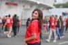 Potret Suporter Cantik Dukung Timnas Indonesia Kalahkan Australia - Bagian 3