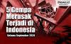 Infografis 5 Gempa Merusak Terjadi di Indonesia selama September 2024