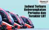 Infografis Jadwal Terbaru Keberangkatan Pertama dan Terakhir LRT Jabodebek