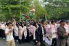 Massa Bela Palestina Geruduk Kedubes AS Peringati 1 Tahun Genosida Israel di Tanah Gaza - Bagian 2