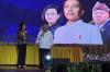 Ekspresi Menteri Basuki dan Sri Mulyani Nyanyi Lagu Menghitung Hari 