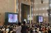 Ribuan Jemaah Sholat Jumat Khusyuk Dengarkan Khotbah Imam Masjid Nabawi di Masjid Istiqlal