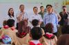 Momen Wapres Gibran  Pantau Uji Coba Makan Bergizi Gratis di SMPN 270 - Bagian 3