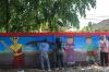 Puluhan Seniman Melukis Mural di Dinding Taman Budaya Sriwijaya - Bagian 2