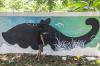 Puluhan Seniman Melukis Mural di Dinding Taman Budaya Sriwijaya - Bagian 4