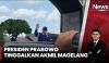 Momen Prabowo Tinggalkan Akmil Magelang, Sapa Ratusan Warga