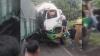 Mengerikan, 2 Truk Tabrakan hingga Ringsek di Lumajang