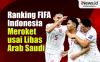 Infografis Ranking FIFA Timnas Indonesia Meroket usai Hancurkan Arab Saudi