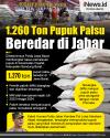 Infografis 1.260 Ton Pupuk Palsu Beredar di Jabar