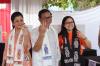 Momen Pramono Anung dan Keluarga Nyoblos di TPS 046 Cipete Selatan - Bagian 4