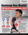 Infografis Lifter Indonesia Rizki Juniansyah Kantongi Dua Medali di IWF World Championships 2024