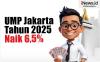 Infografis UMP Jakarta 2025 Rp5.396.761, Naik 6,5 Persen