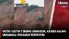 Terekam Video Detik-Detik Tebing 50 Meter Longsor Tutup Jalan Mamasa-Polewali Mandar