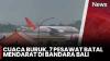 Cuaca Buruk, 7 Pesawat Batal Mendarat di Bandara I Gusti Ngurah Rai Bali
