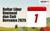 Apakah Hari Buruh Internasional Tanggal Merah ? Simak Jadwal Libur Nasional Cuti Bersama 2025