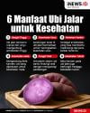 Infografis 6 Manfaat Ubi Jalar untuk Kesehatan