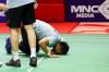 Ekspresi Ganda Putra Indonesia Ahsan-Hendra Resmi Pensiun dari Bulu Tangkis - Bagian 2