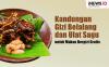 Infografis Kandungan Gizi Belalang dan Ulat Sagu yang Berpotensi Jadi Menu MBG