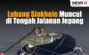 Infografis Lubang Sinkhole Muncul di Tengah Jalanan Jepang