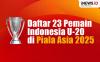 Infografis Daftar 23 Pemain Timnas Indonesia U-20 di Piala Asia U-20 2025