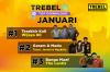 Lagu Terakhir Kali dari Wijaya 80 Peringkat 1 di TREBEL Top Download Januari 2025!