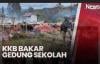 Satgas Damai Cartenz Buru KKB yang Bakar SMP Agandugume Papua Tengah