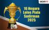 Infografis Daftar 16 Negara Lolos Piala Sudirman 2025