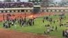 Duel Persela vs Persijap Berakhir Ricuh, Suporter Bakar Gawang dan Rusak Fasilitas Stadion