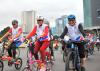 500 Peserta Gowes Keliling Jakarta, Rute 20-75 Km Finish di Menara II BTN - Bagian 2