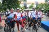 500 Peserta Gowes Keliling Jakarta, Rute 20-75 Km Finish di Menara II BTN - Bagian 5