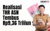 Infografis Realisasi THR ASN Tembus Rp9,36 Triliun