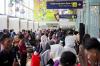 Suasana Stasiun Pasar Senen Dipadati Pemudik H-5 Jelang Idul Fitri 1446 H - Bagian 1