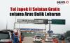 Infografis Tol Japek II Selatan Dibuka Gratis selama Arus Balik Lebaran 