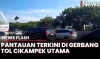  Puncak Arus Balik, Antrean Gerbang Tol Cikampek Utama Mengular 1 KM 