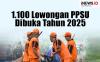 Infografis 1.100 Lowongan PPSU Dibuka Tahun 2025