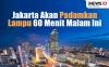 Infografis Pramono Ajak Warga Jakarta Padamkan Lampu 60 Menit Malam Ini