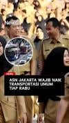 ASN Jakarta Wajib Naik Transportasi Umum Tiap Rabu