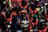 Ribuan Buruh Long March Penuhi Jalanan Kota Palembang - Bagian 2