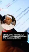Usai Gaduh, Dedi Mulyadi Klarifikasi Penerima Bansos Tak Harus Vasektomi