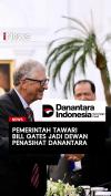 Pemerintah Tawari Bill Gates Jadi Dewan Penasihat Danantara