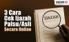 Infografis 3 Cara Cek Ijazah Palsu atau Asli Secara Online