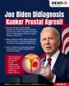 Infografis Joe Biden Didiagnosis Kanker Prostat Agresif