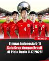 Infografis Timnas Indonesia U-17 Satu Grup dengan Brasil di Piala Dunia U-17 2025
